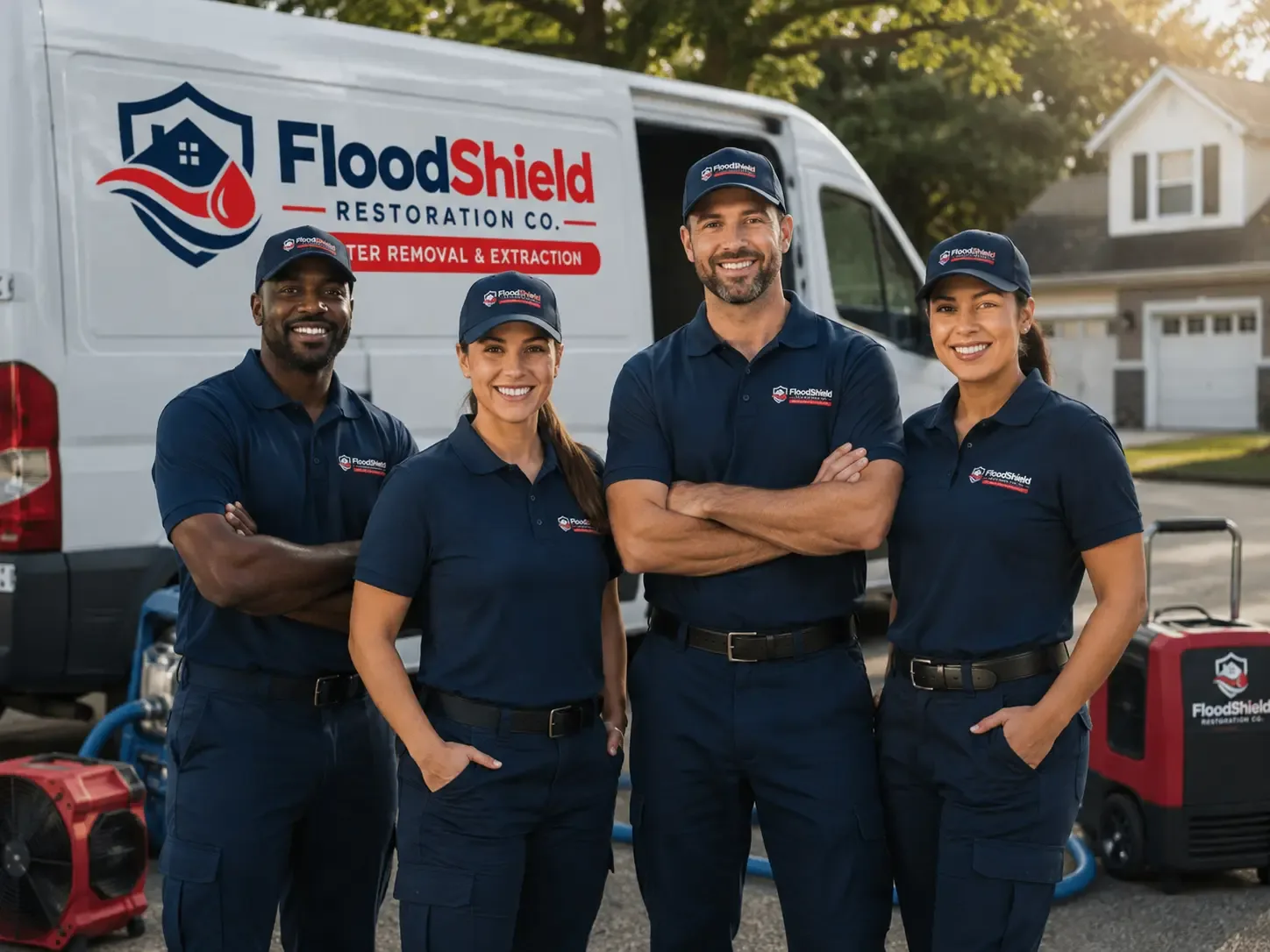 Flood Damage Restoration company in Santa Maria, TX