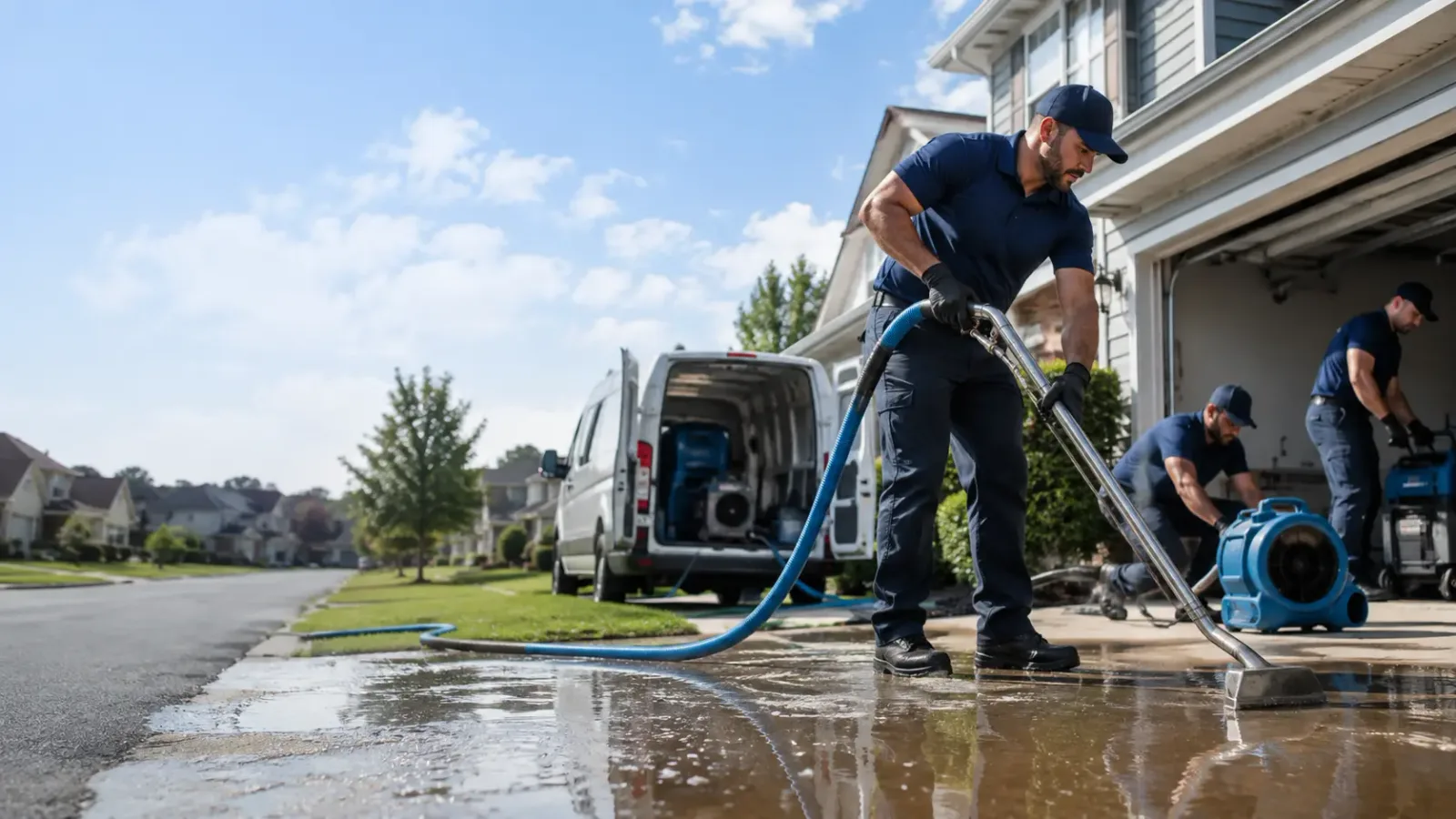 Flood Damage Restoration in Santa Maria, TX
